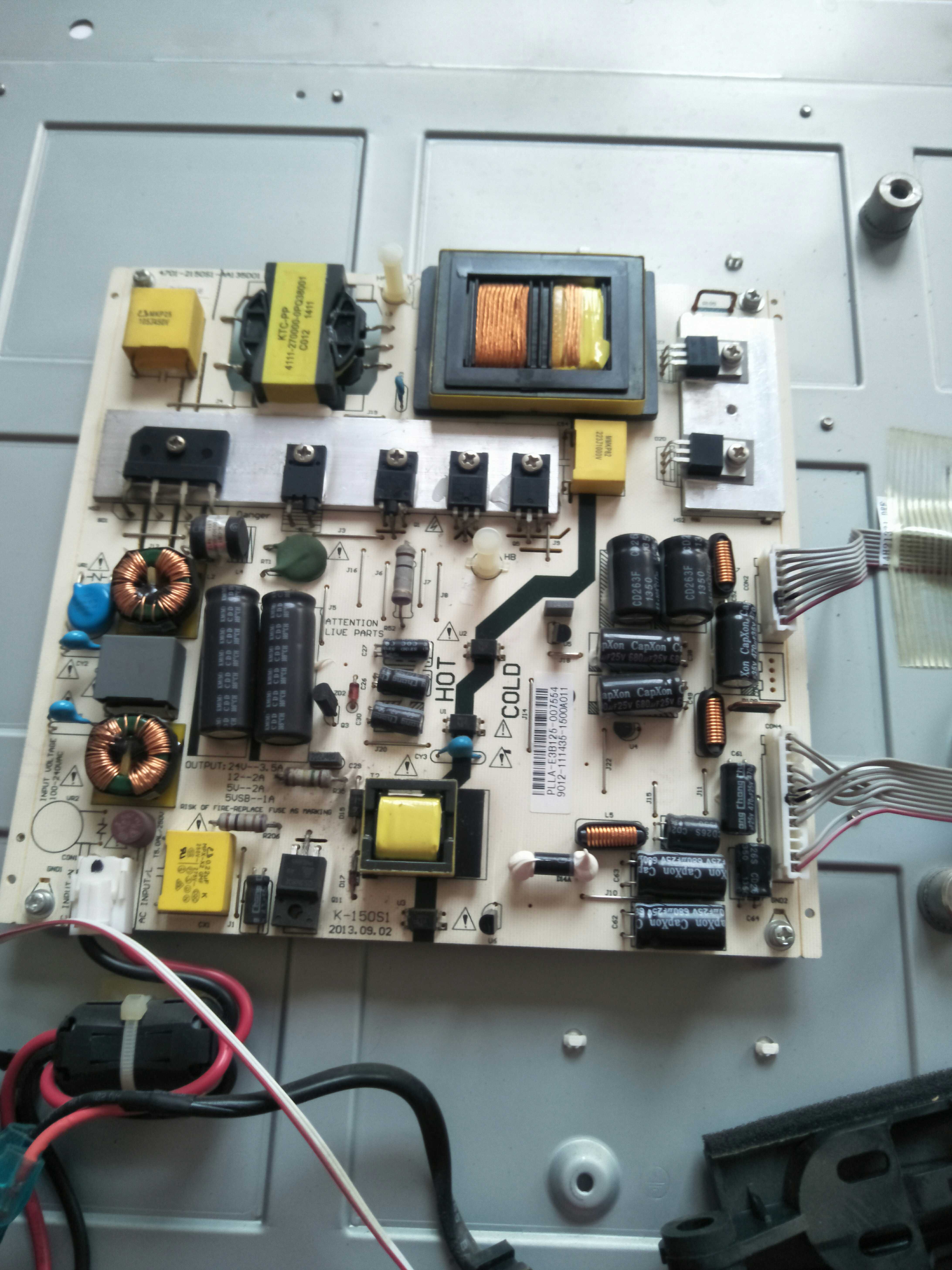 原装联想39a11y液晶电视电源板4701-2150s1-aa135d01屏k390wd6