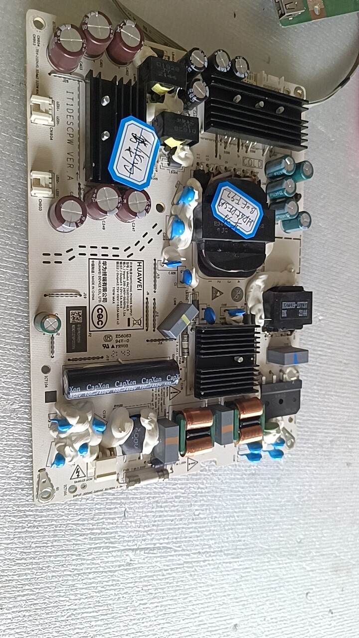 原装华为HD65DESA电视电源板PAC150D11012-NLD IT1DESCPW实物拍摄