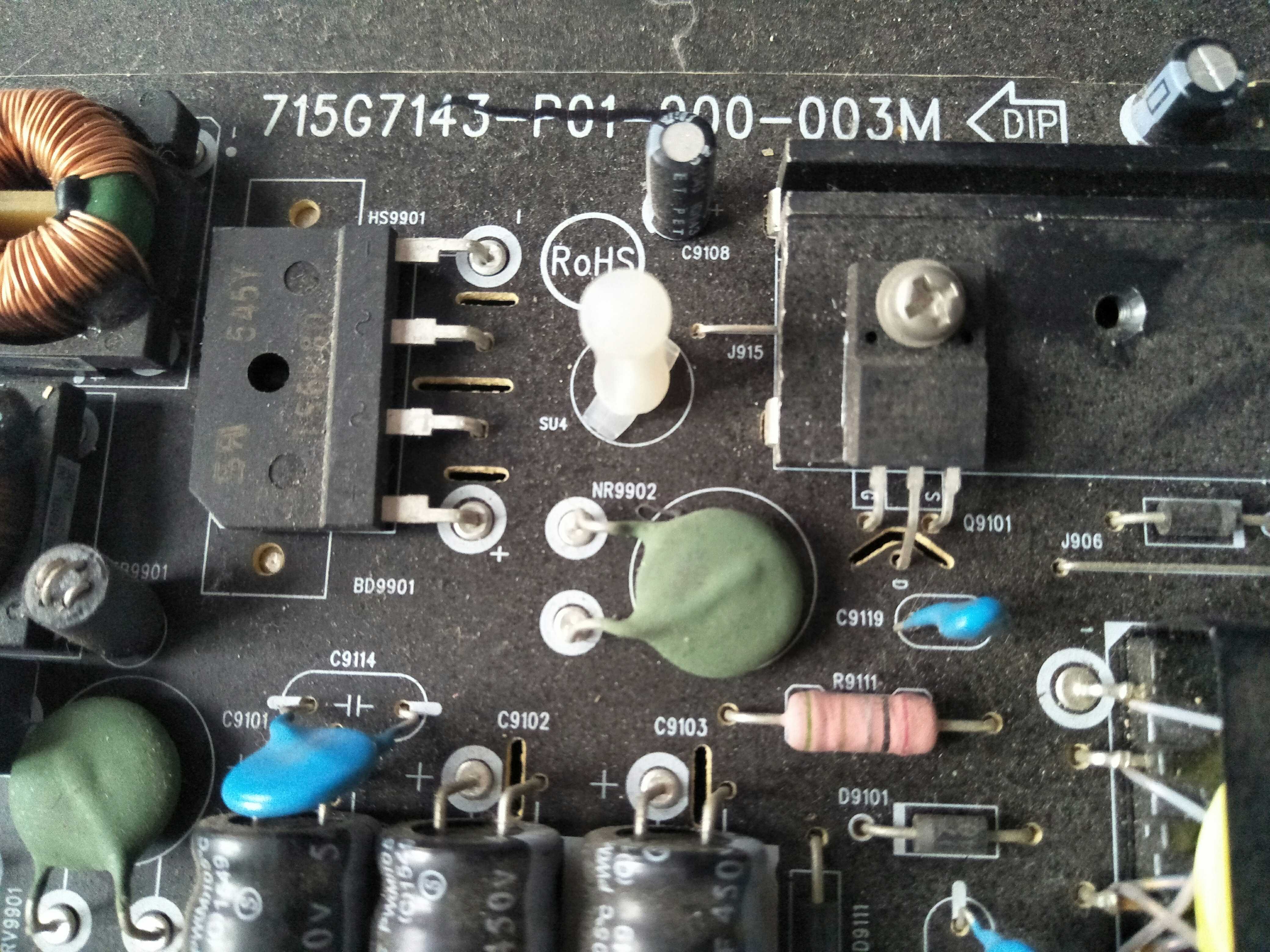 原装乐视 L433AN 电源板 715G7143-P01-000-003M屏TPT430H3-HVN01