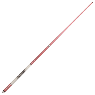 CUPPA午后粉色台球杆女生小头桌球杆中式黑8碳纤维大头美式九球杆