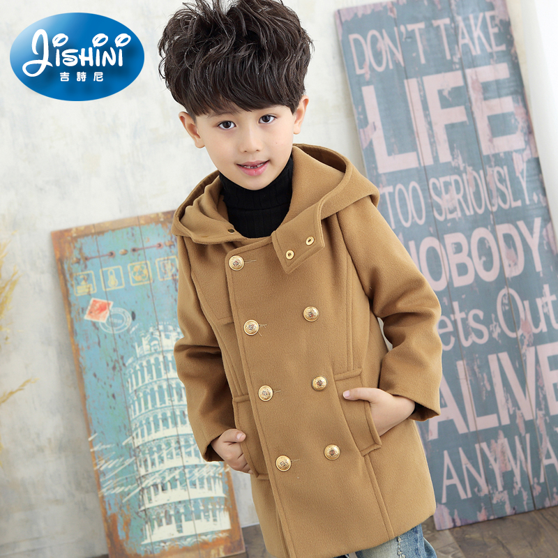 Manteau pour garcon en laine - Ref 2161197 Image 1
