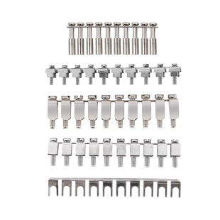 UK连接条接线端子排短接片UK2.5B/5N短路边连接插片件铃铛短接条
