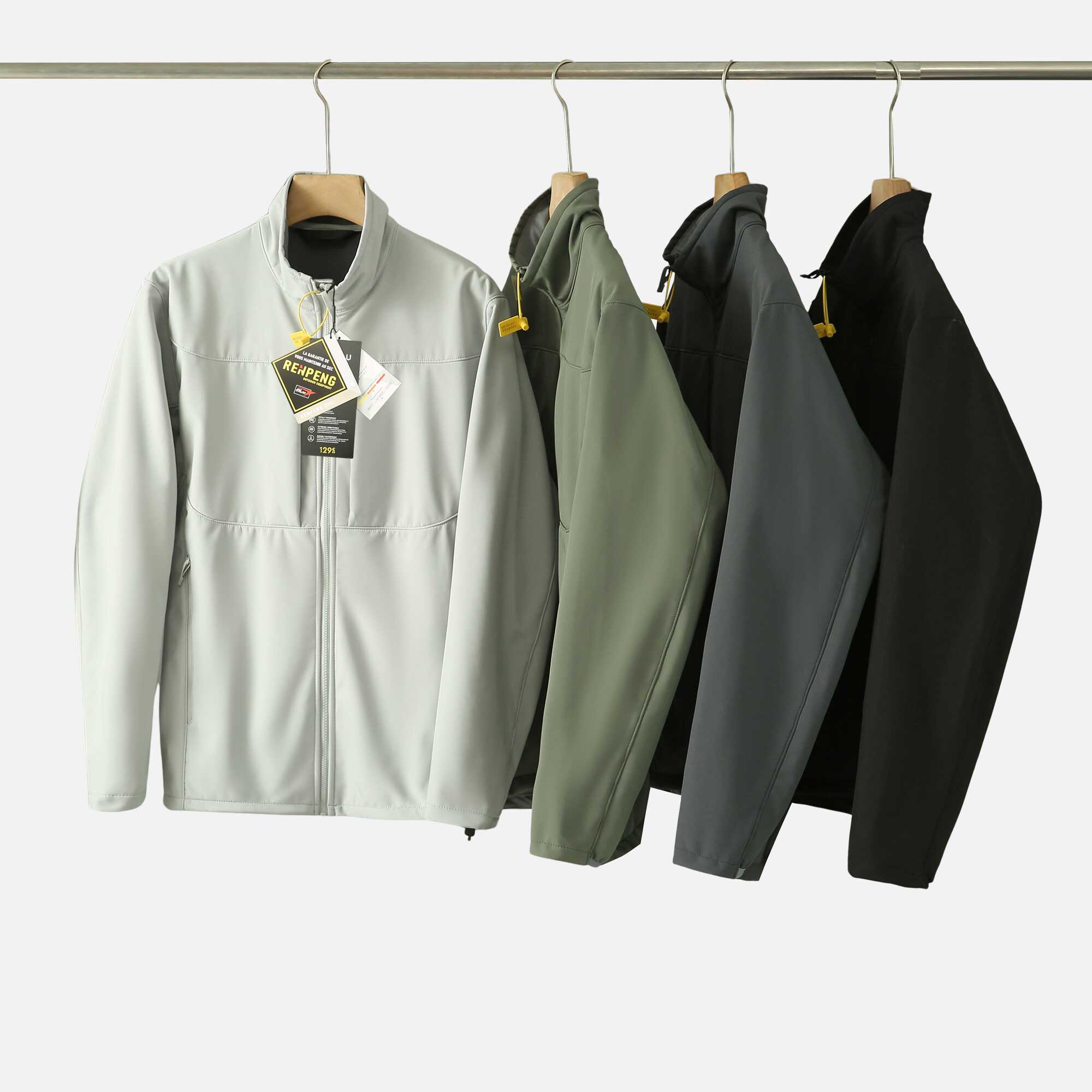 柜1600+！鸟家同款软壳夹克 秋冬款户外防风雨冲锋衣软壳外套上衣