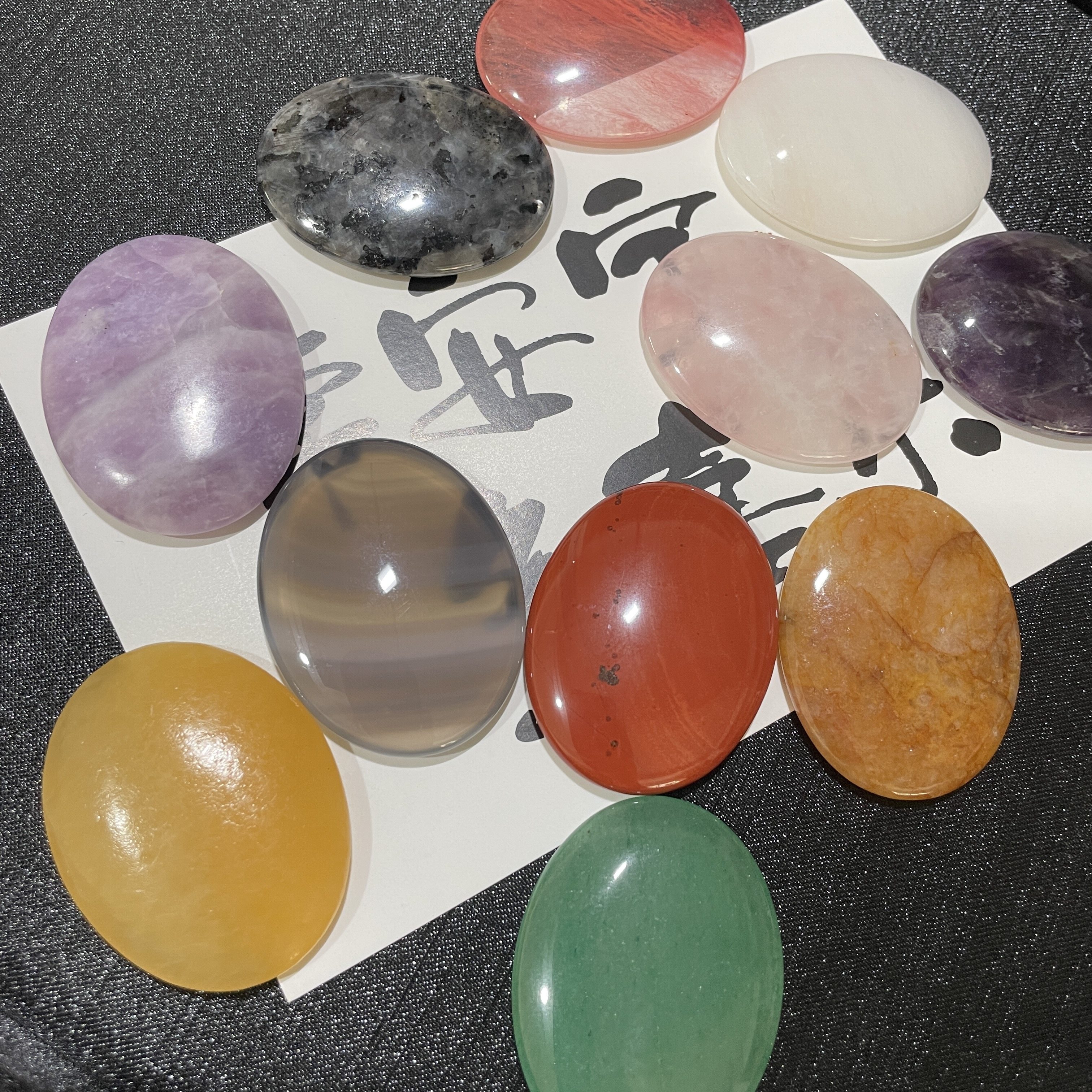 天然玉石水晶刮痧按压石跨境35*45mm worrystone忘忧石拇指按摩石,饰品/流行首饰/时尚饰品新,其他DIY饰品配件,淘宝优惠券,粉丝福利购,淘宝优惠卷