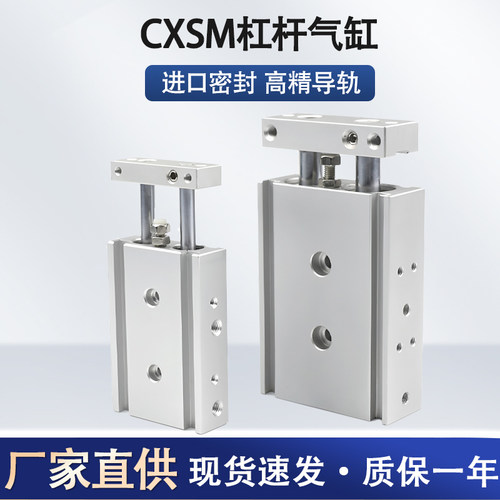 亚德客小型气动双轴双杆气缸CXSM