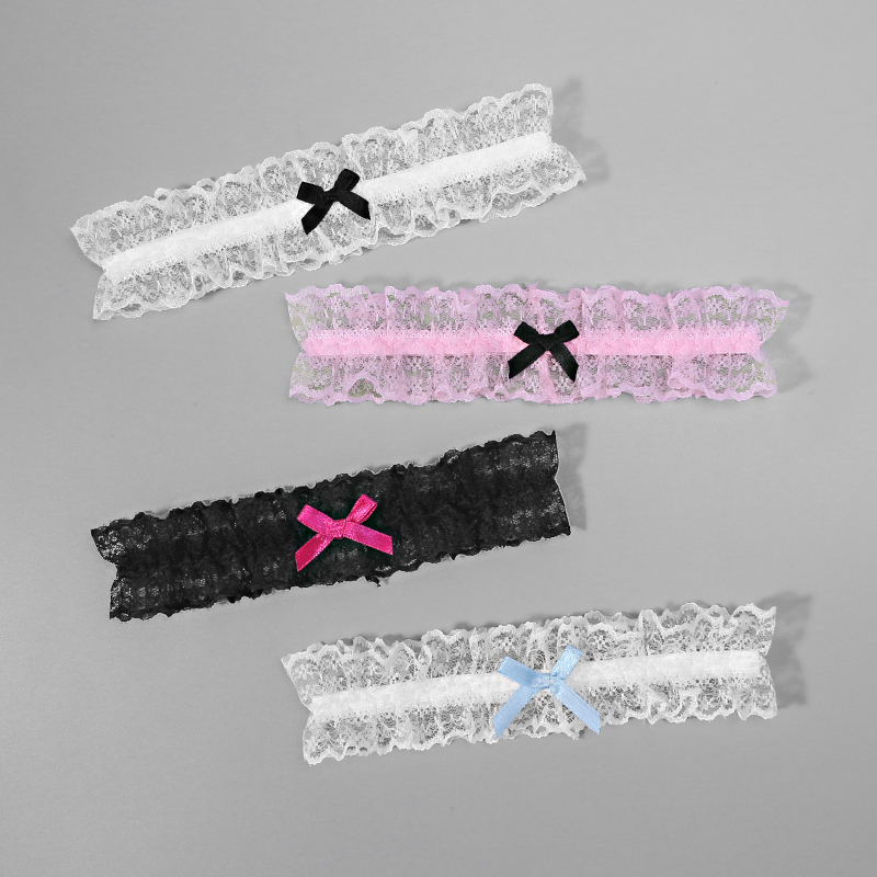 性感蕾丝腿环袜圈JK腿带花