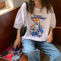 Harajuku new loose short sleeve T-shirt