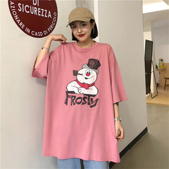 Real photo 2021 new short sleeve T-shirt for women