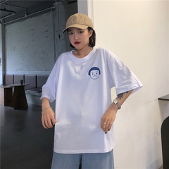 Real photo 2021 new short sleeve T-shirt for women