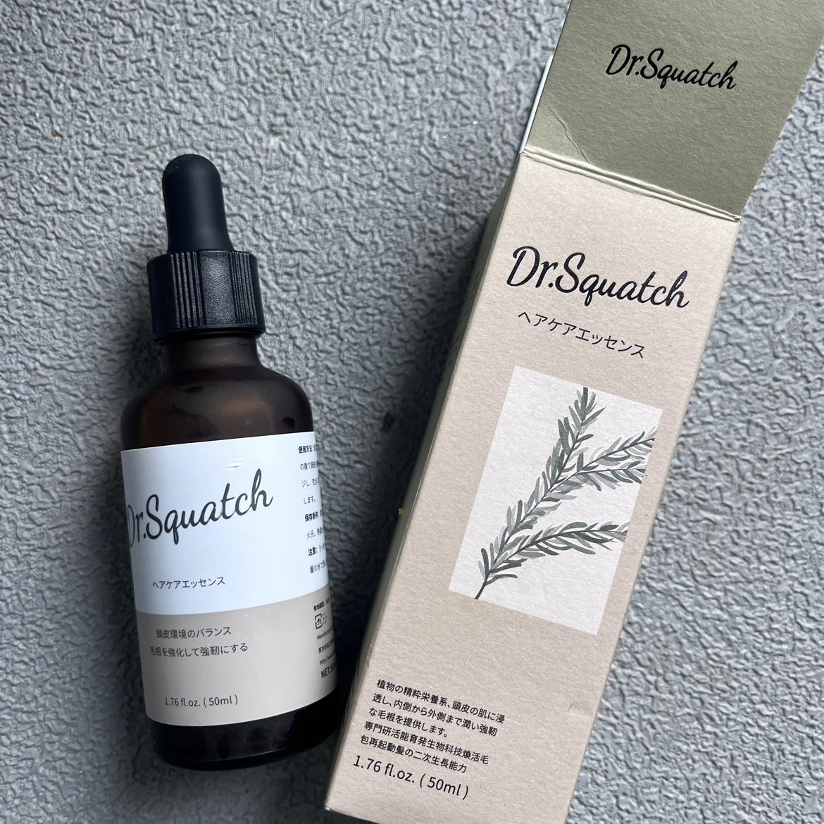 中年肯定整一个 丰盈发际线，DR squatch生发液50ml增发养发防拖