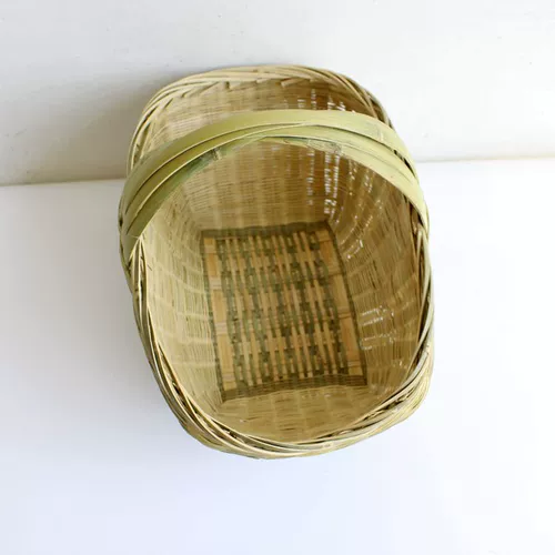 Чистая рука -приготовленная рука бамбуковая корзина, плетение бамбука, корзина, защита от окружающей среды для корзины корзины корзина корзины для корзины корзины с фруктами бамбука бамбука