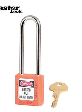 美国masterlock原装安全挂锁锁具 工业安全锁 热塑挂锁410LTORJ