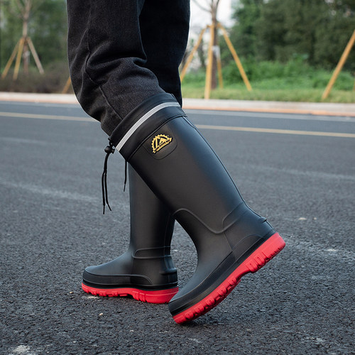 雨鞋男雨靴男装户外穿简约休闲