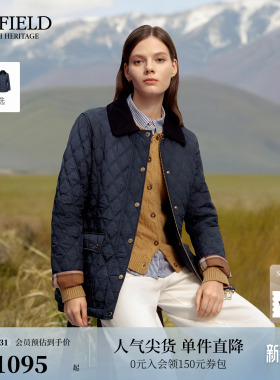 【3M新雪丽】Scofield女装简约风菱格绗缝棉服外套