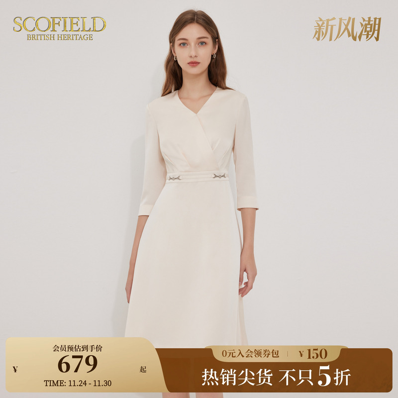 气质连衣裙法式SCOFIELD