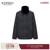Scofield女装 90%鹅绒 水貂毛立领羽绒服2025冬新品 远红外发热