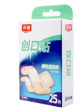 创口弹力开颜透气25片