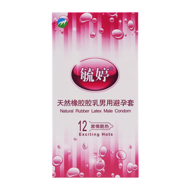 毓婷天然胶乳橡胶男用避孕套（激避孕套