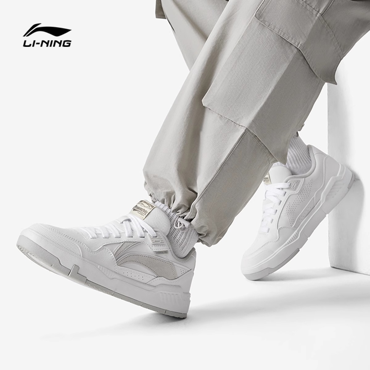 李宁男子新款轻弹耐磨经典休闲鞋