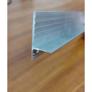 反槽直边收口槽天花吊顶立面收口型材石膏板悬吊式天花板侧边铝合