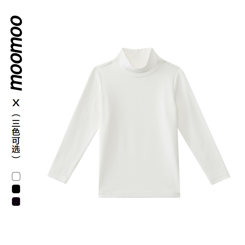童装打底衫moomoo翻领