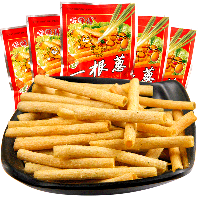 一根葱8090童年怀旧薯条薯片零食