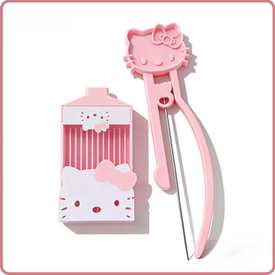 新款KT拼5代双针猫镊子拼豆笔拼豆长镊子拼豆铲拼豆工具拼豆神器