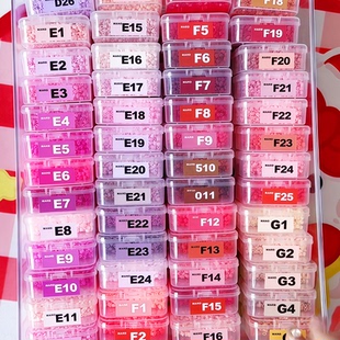 分装盒拼豆套装串珠手工diy材料包融合豆套装补充包熨斗拼图玩具6