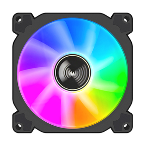 乔思伯FR-925幻彩版5V三针 ARGB同步PWM温控机箱风扇9厘米风扇
