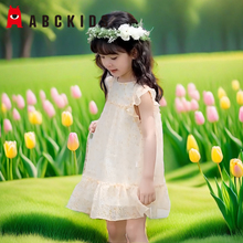 abckids2024夏连衣裙女童裙子公主裙纱裙清新洋气甜美F421216122