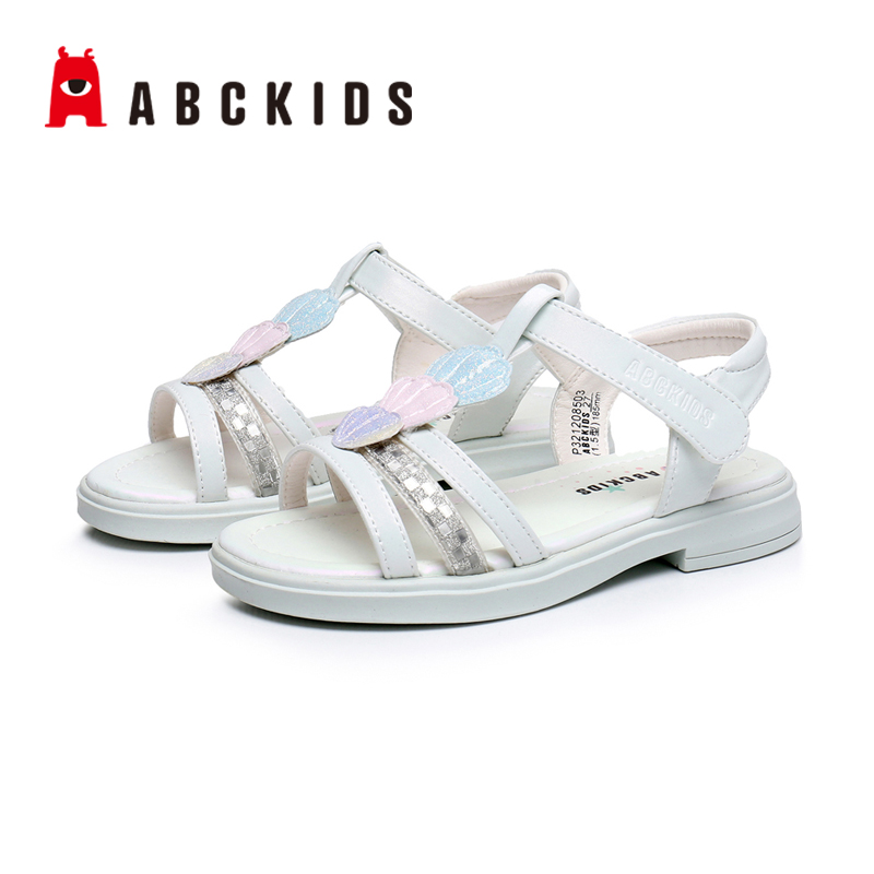 abckids夏季露趾女童童鞋
