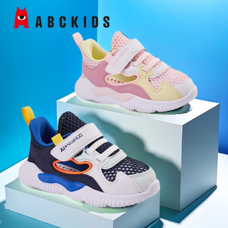 abckids童鞋女童2021小童透气