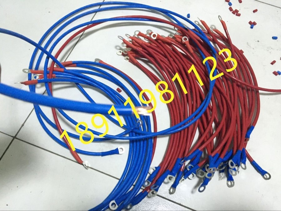 UPS蓄电池连接线10平方BVR 16平方25电线 电池绝缘帽端子保护套