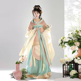 2026原创【绮罗】魏晋风神仙复原服仿隋朝女子珪衣改良汉服春秋款