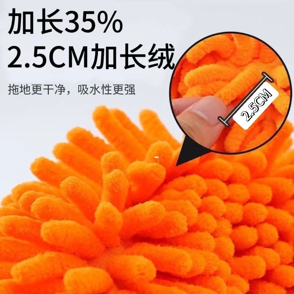 拖把替换头单板平配件懒