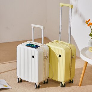 箱 德国18寸登机箱男女拉杆箱静音万向轮结实耐用行李箱加厚密码