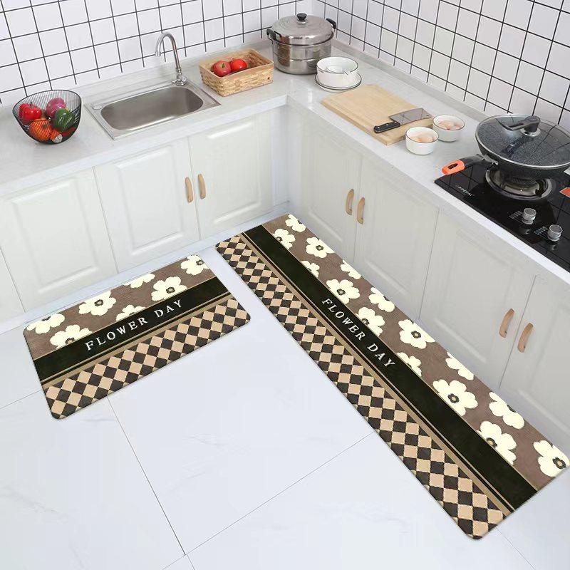 吸水皮革厨房地垫吸水防滑垫家用脚垫浴室卫生间门垫速干垫子门垫,居家布艺,厨房地垫,淘宝优惠券,粉丝福利购,淘宝优惠卷