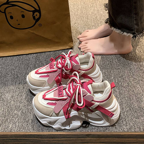 老爹鞋女ins超火网红爆款厚度小