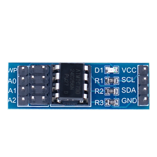 AT24C256 I2C接口 EEPROM 存储模块 IIC 单片机开发智能小车配件