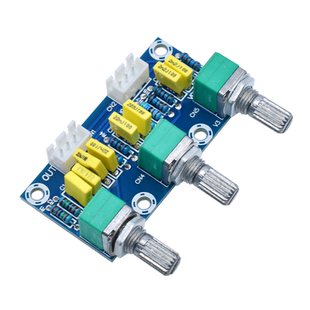 XH-M802 无源调音板前级板前置板音调板高低音调节HIFI发烧级成品