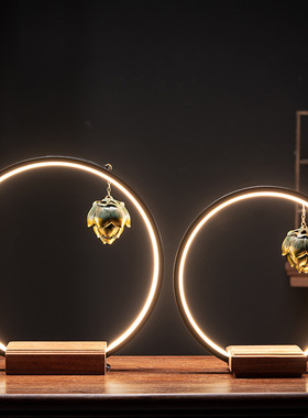 新中式禅意陶瓷吊炉摆件底