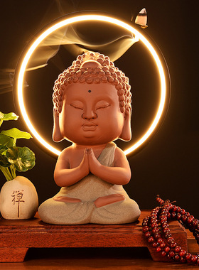 创意中式家居倒流香摆件简