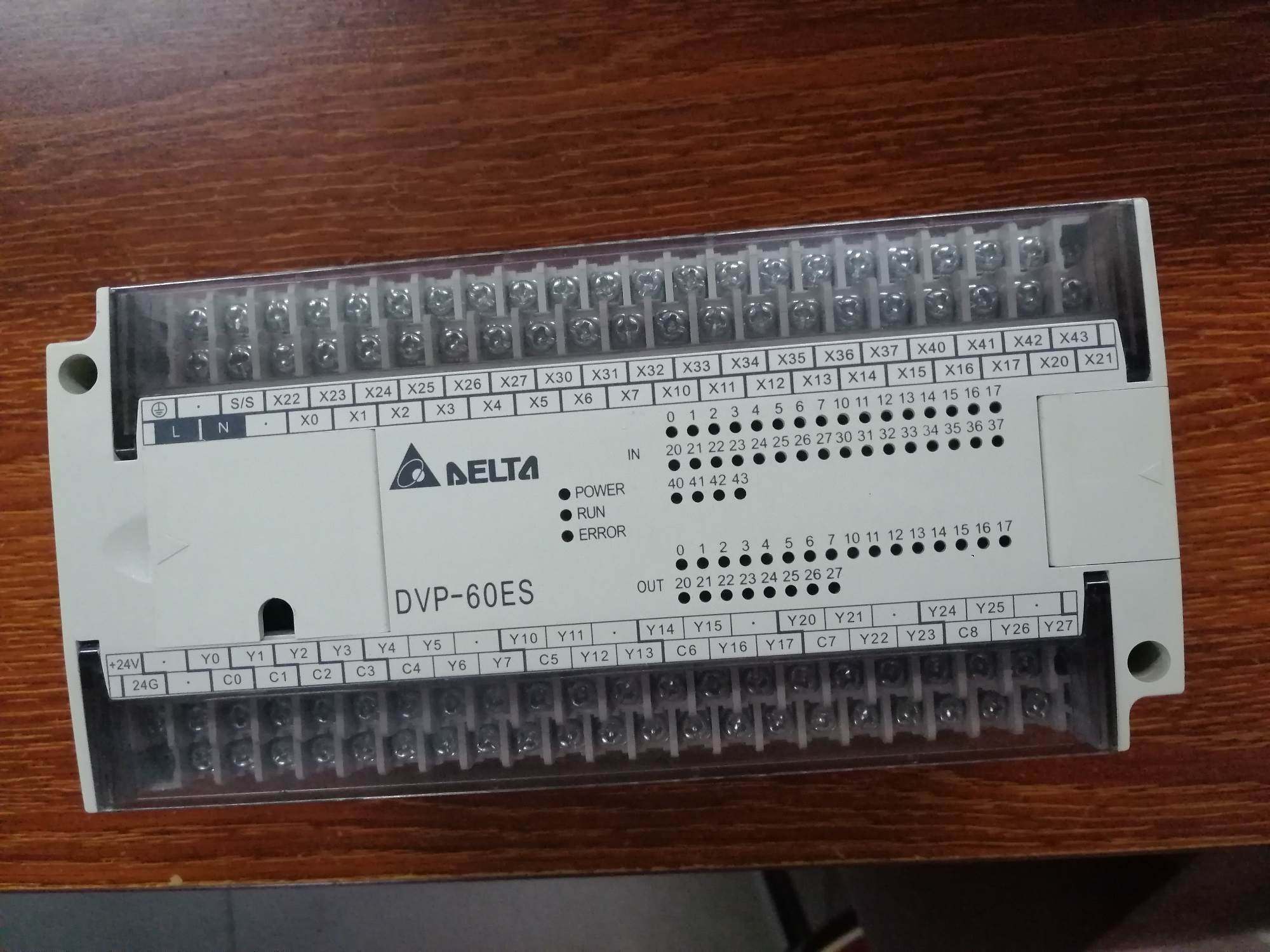 二手台达拆机plc dvp60es200r/60es200t2功能包好现货