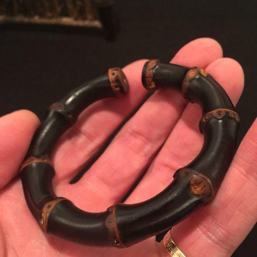 男女款紫竹根可定制包邮手镯