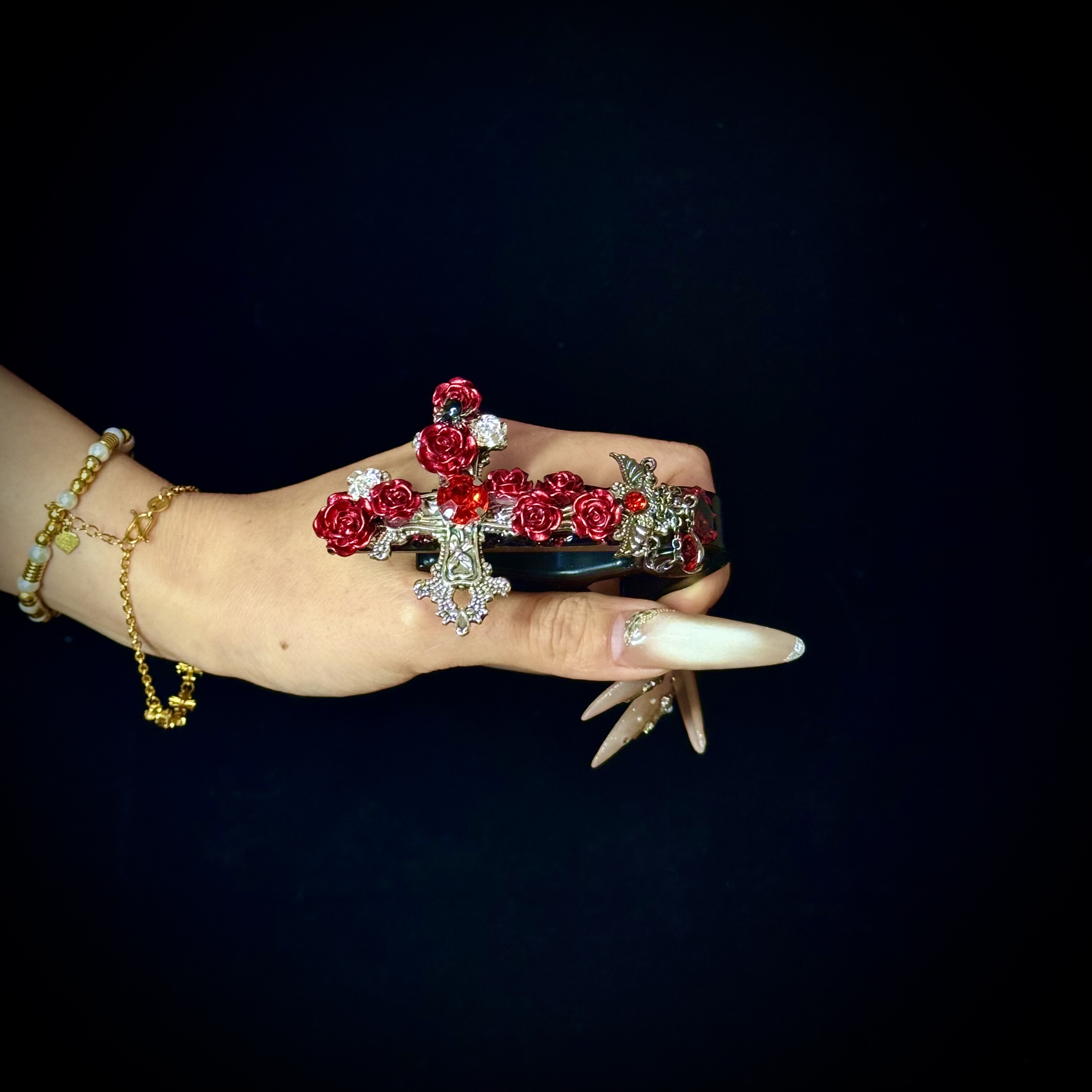 【圣诞新品】金属手工diy原创吉他变调夹小众 极繁主义佛洛依德