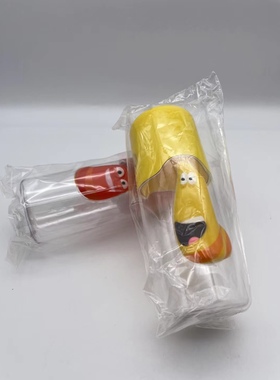 韩国进口LARVA爆笑虫子儿童水瓶便携小水壶凉水瓶300ml两色可选