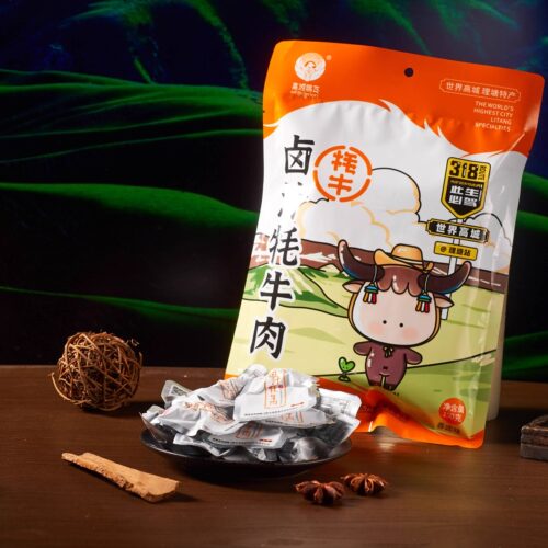 卤汁牦牛肉小吃熟食即食解馋