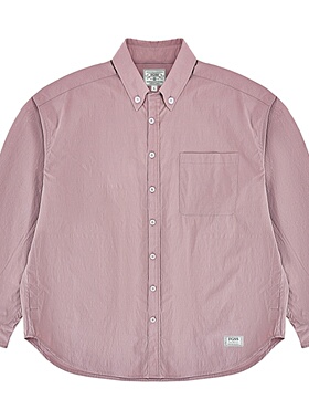 UNZEOT美式复古纯色简约长袖衬衫男女同款宽松休闲百搭上衣