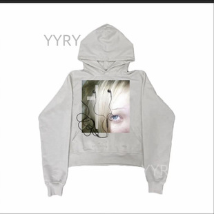 欧美ins跨境个性暗黑印花卫衣长袖套头连帽衫复古外套街头潮流y2k