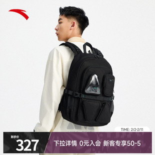 林孝埈同款安踏双肩包学霸包大容量开学学生书包背包多隔层电脑包